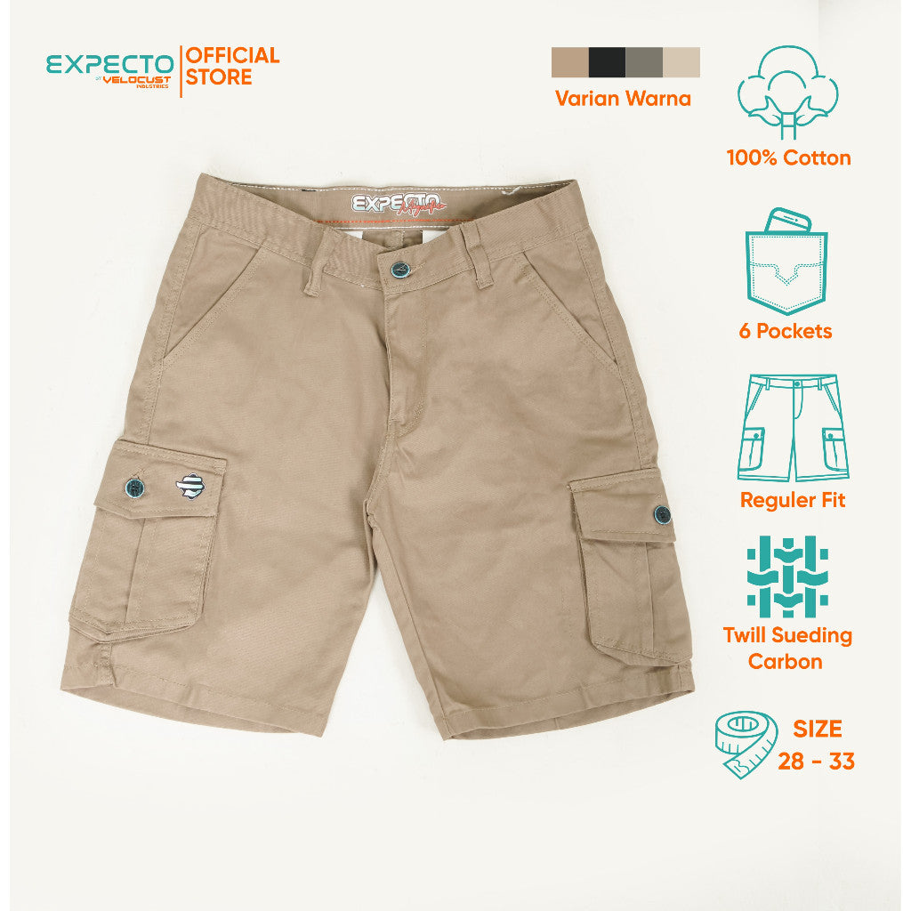 Expecto by VELOCUST - Celana Pendek Cargo Bermuda