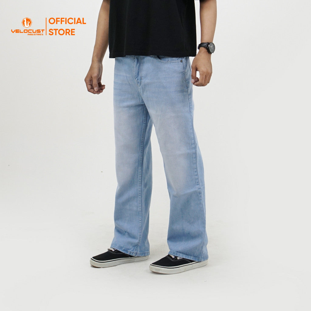 VELOCUST - ELEMENTUM Celana Panjang Jeans American Loosefit Earth Tone
