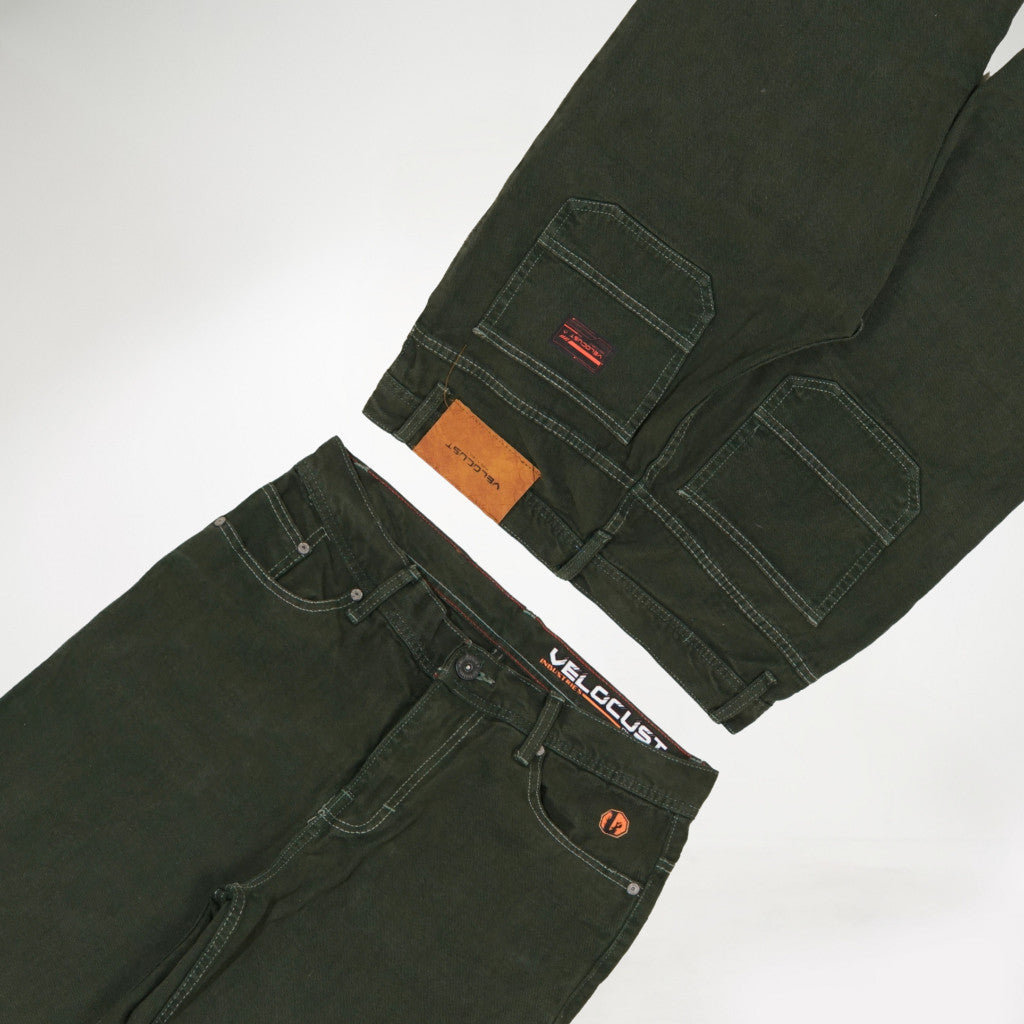 VELOCUST - ELEMENTUM Celana Panjang Jeans American Loosefit Earth Tone
