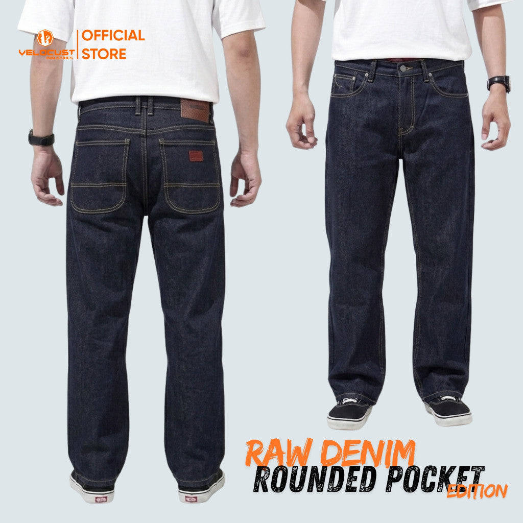VELOCUST - VESPERA Celana Panjang Jeans Loosefit Loose Pants Denim Washing