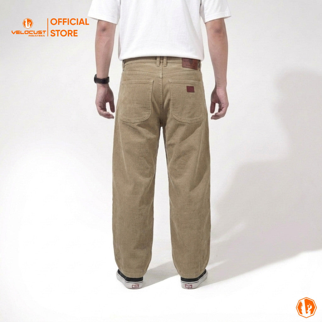 VELOCUST - TERRA Celana Panjang Corduroy Loose Fit Premium