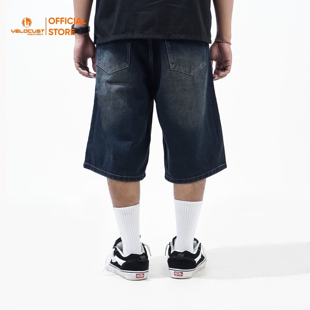 VELOCUST - BREVIS Celana Pendek Jorts Pants Loosefit Denim